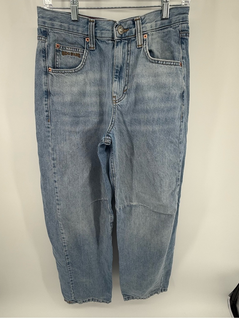 BDG Light Wash Barrel Leg Jeans